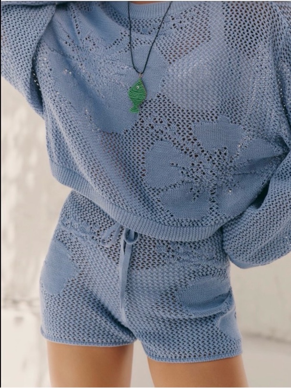 l*space Island Time Crochet shorts